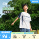 李宁儿童纯棉宽松短袖T恤2025新款男童装女中大童青少年宽松衣服