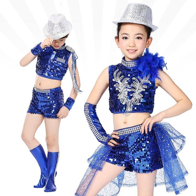 新款六一儿童演出服海草舞舞蹈服C哩C哩表演服装幼儿园亮片爵士服|ruв категории Женская одежда, костюм/национальная одежда/театр костюм, национальная одежда/этап погрузки - от Buy2taobao.com для оказания профессиональной услуги покупки агента Taobao