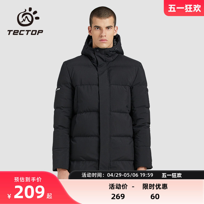 TECTOP/探拓潮牌长款加厚男款