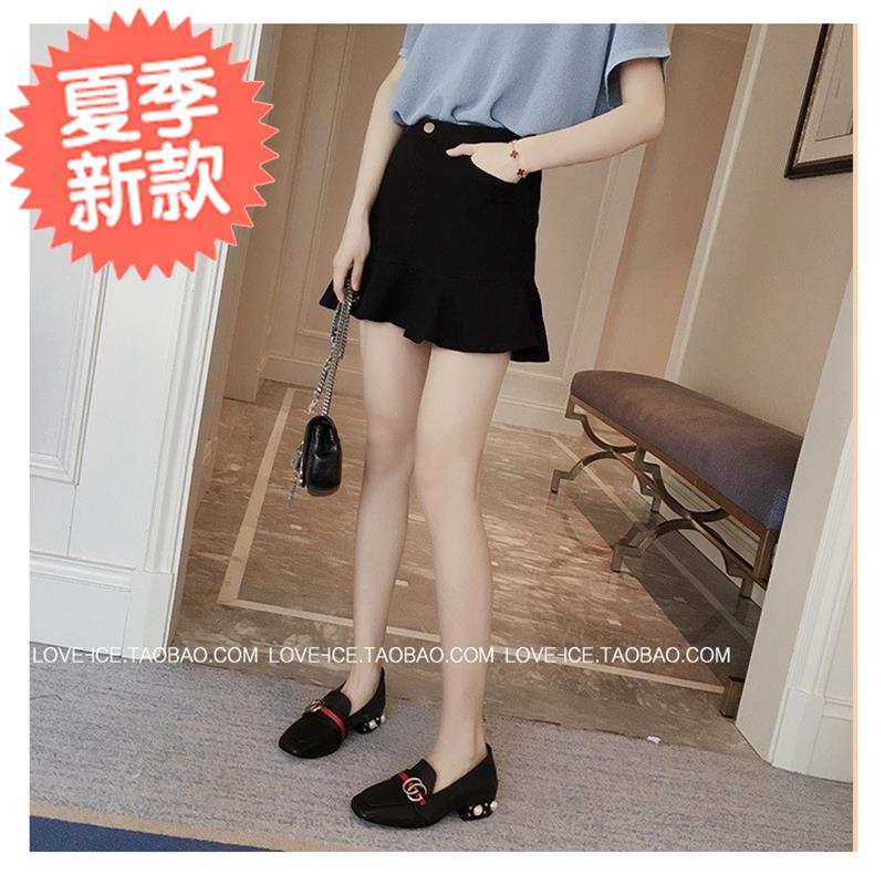 夏季新款韩版女装娇小矮个子150cm显高XS加I小码鱼尾半身牛仔短裙|ruв категории Женская одежда, юбка - от Buy2taobao.com для оказания профессиональной услуги покупки агента Taobao