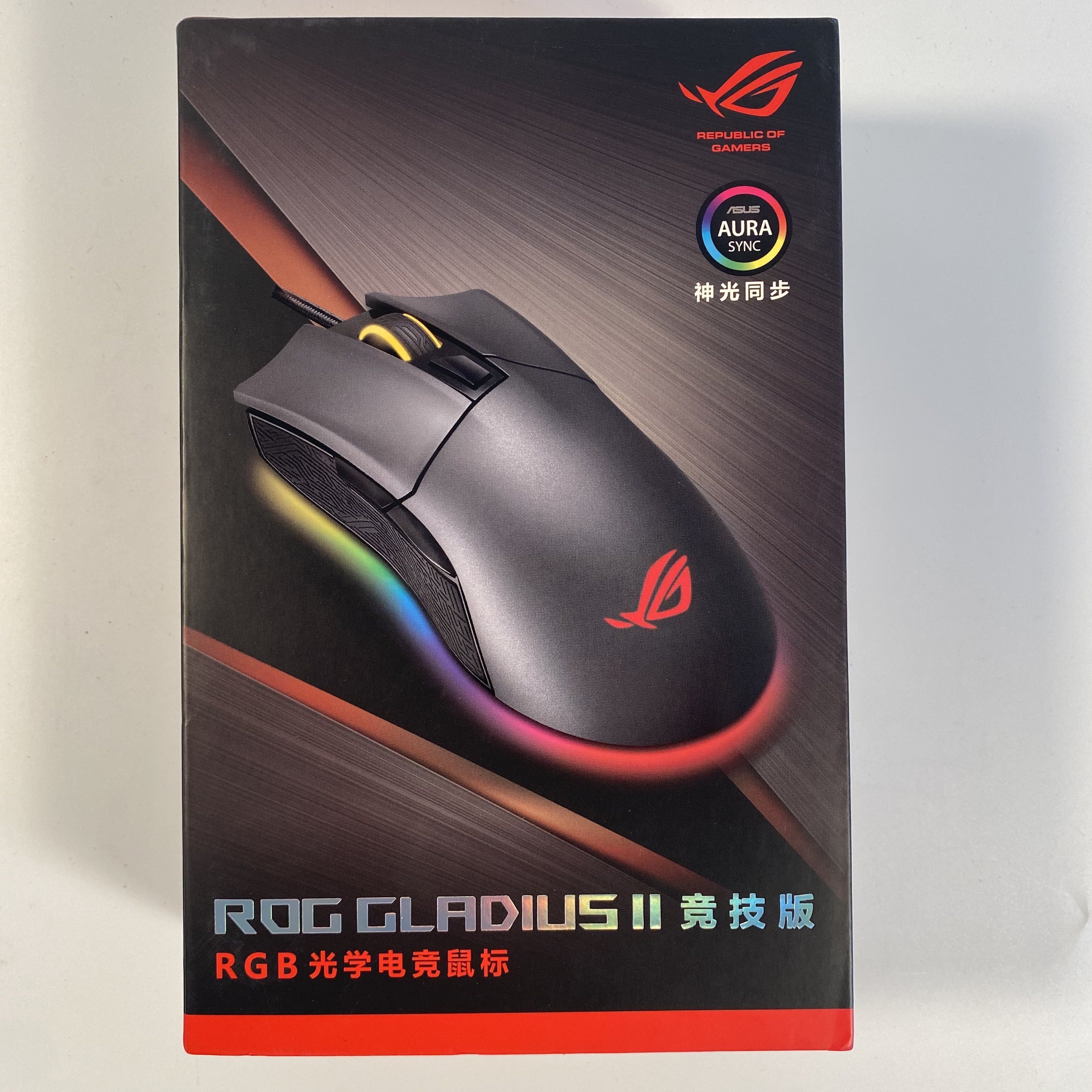 华硕 玩家国度 rog战刃2 大g2竞技版 大g二代游戏鼠标吃鸡推荐