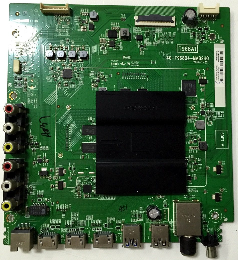 原装tcl b55a658u/d43a620/l49p2-ud主板40-t968