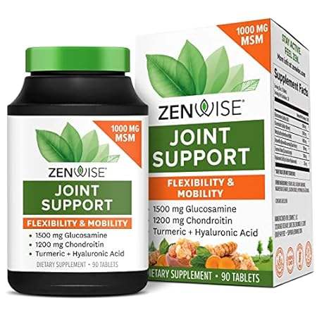 Zenwise Glucosamine Chondroitin MSM - Joint Support Suppl