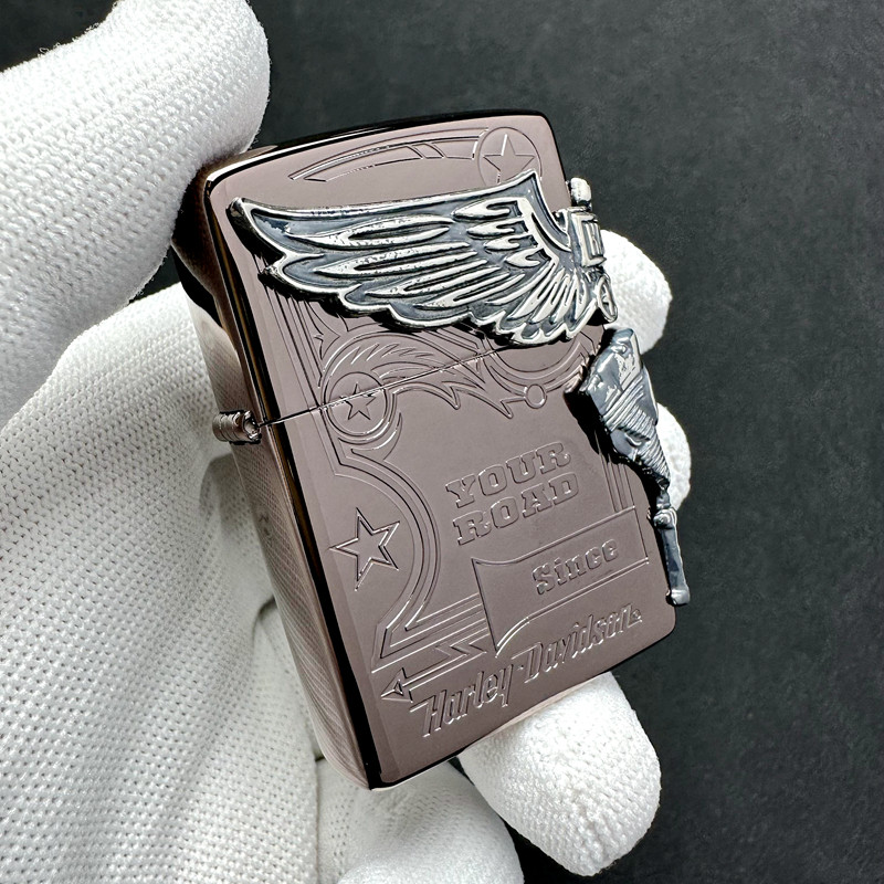 13年老店之宝zippo打火机正品日版原版侧鹰发动机zippo