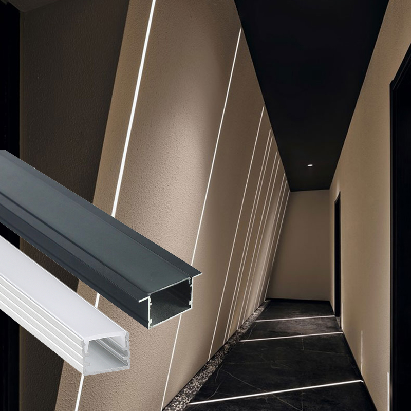 游派u型线型灯槽led线性灯铝灯带槽无主灯条形定制客厅吊顶线行灯