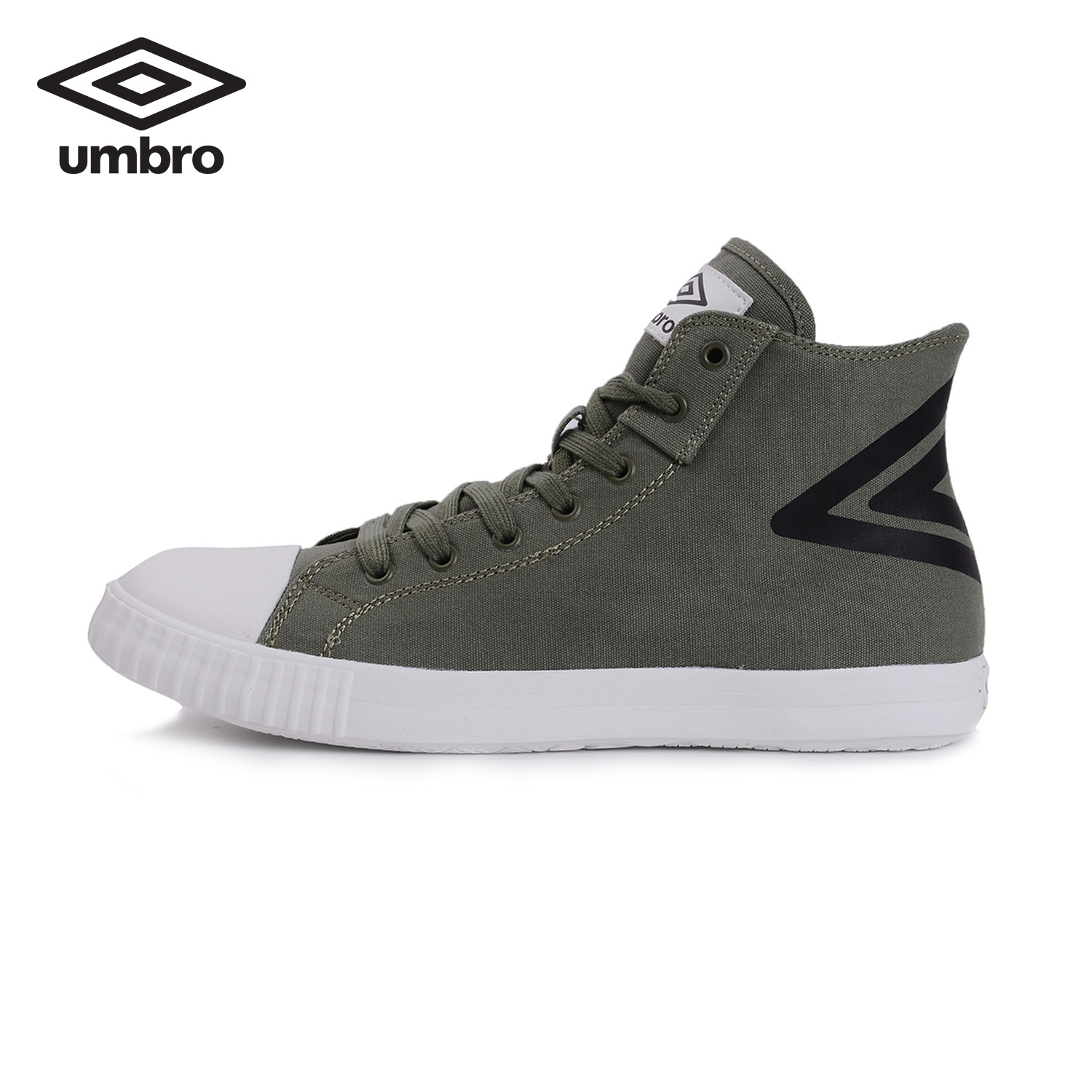 umbro/茵宝春季新款男高帮帆布鞋经典硫化鞋运动休闲鞋情侣款板鞋