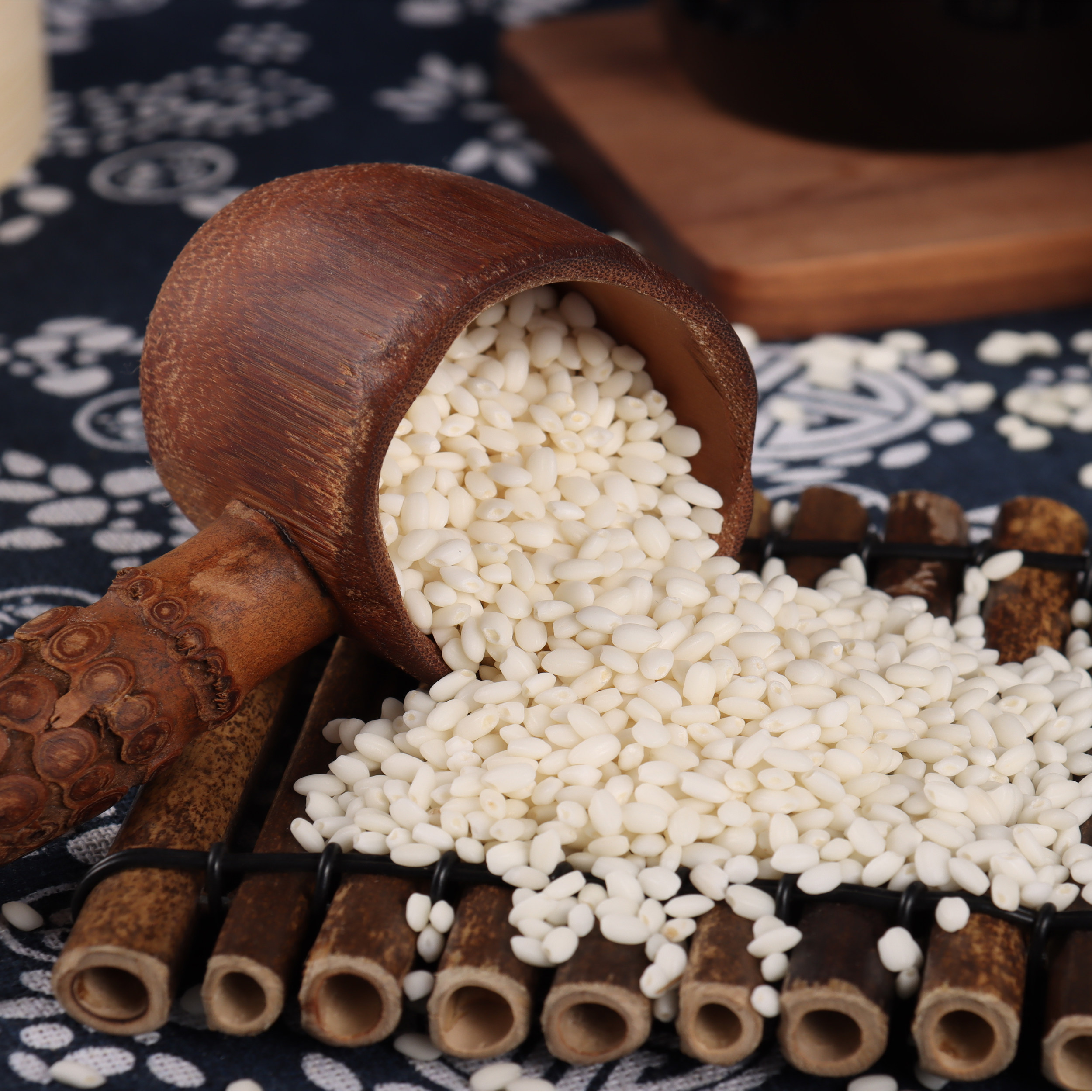 山色生香有机糯米400g2袋糯粘大米粳米五谷杂粮真空装粽子新米