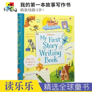 My First Story Writing Book 我的第一本故事写作书 儿童英语故事写作启蒙全彩练习册 英文写作指导 英文原版进口图书