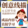 創意美術線描課件少兒童美術ppt範畫水彩筆繪畫培訓課程視頻教案 創意美術線描課件少兒童美術ppt範畫水彩筆繪畫培訓課程視頻教案