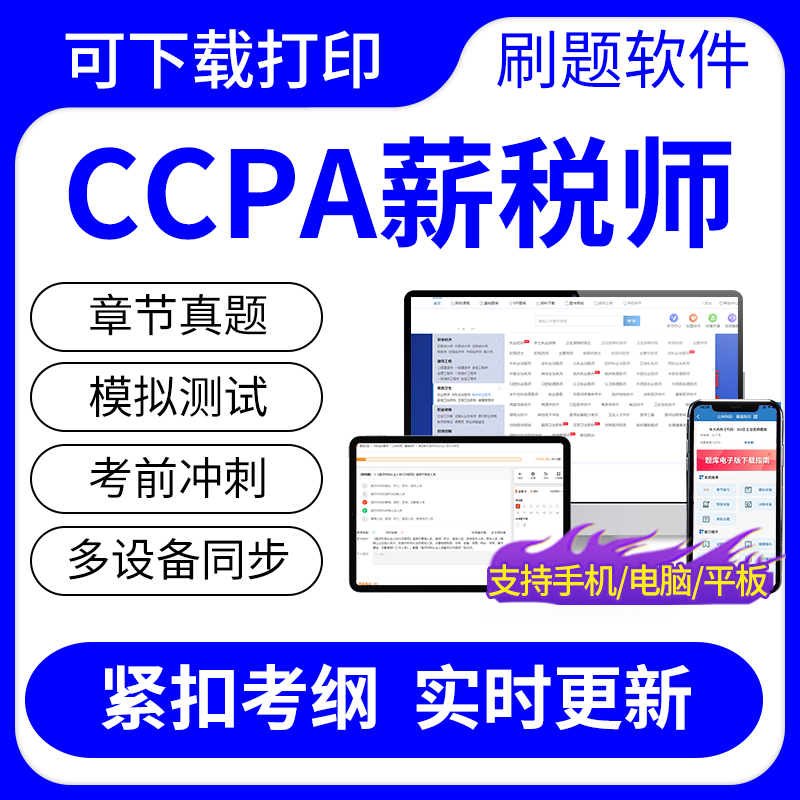 2024年CCPA薪税师国际注册会计师税务师财务经理综合能力考试题库