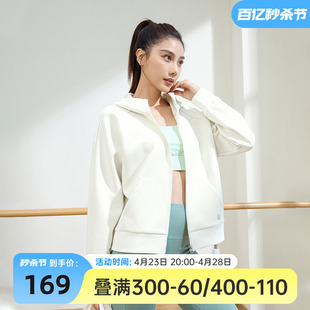 361运动外套女2024春季新款针织开衫休闲卫衣跑步上衣健身瑜伽服