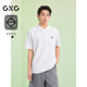 【凉感】GXG男装 钢印设计polo衫短袖男休闲翻领上衣 25夏新品