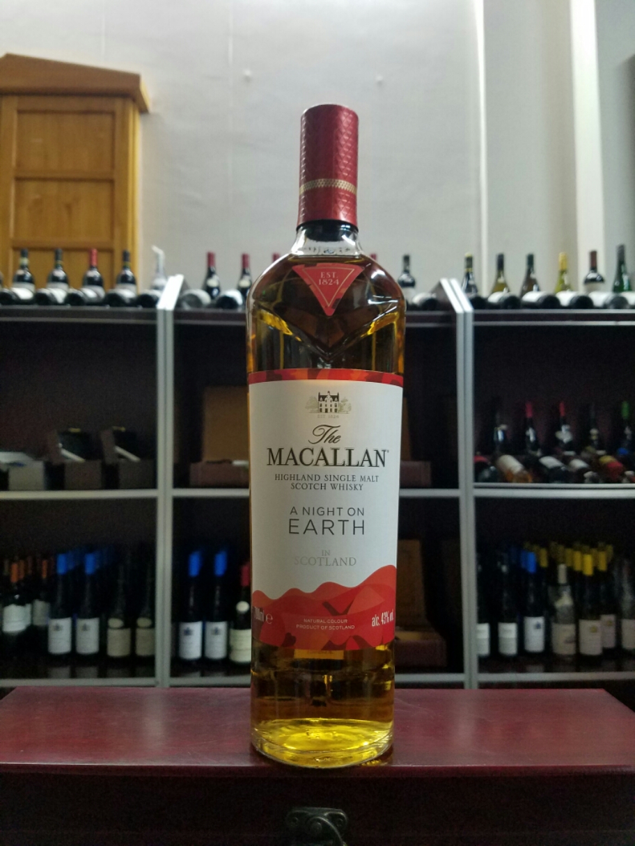 麦卡伦 MACALLAN 焕新单一麦芽威士忌礼盒装2022版43度700ml