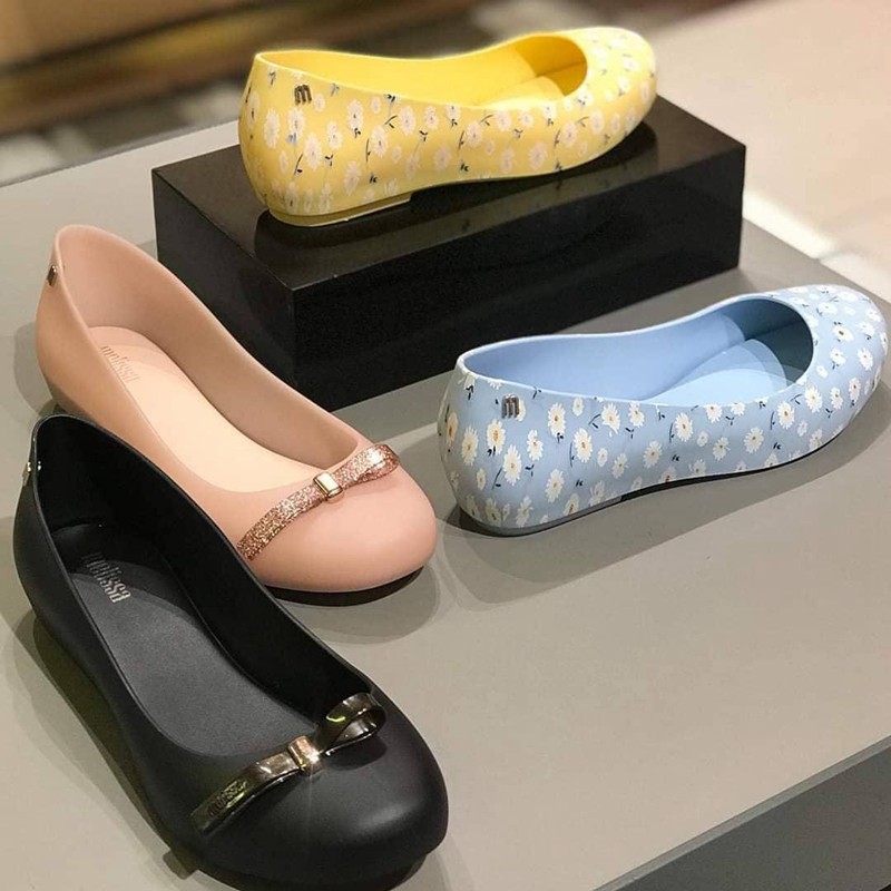 2021夏季巴西梅丽莎女鞋melissa果冻鞋女浅口圆头单鞋雏菊蝴蝶结