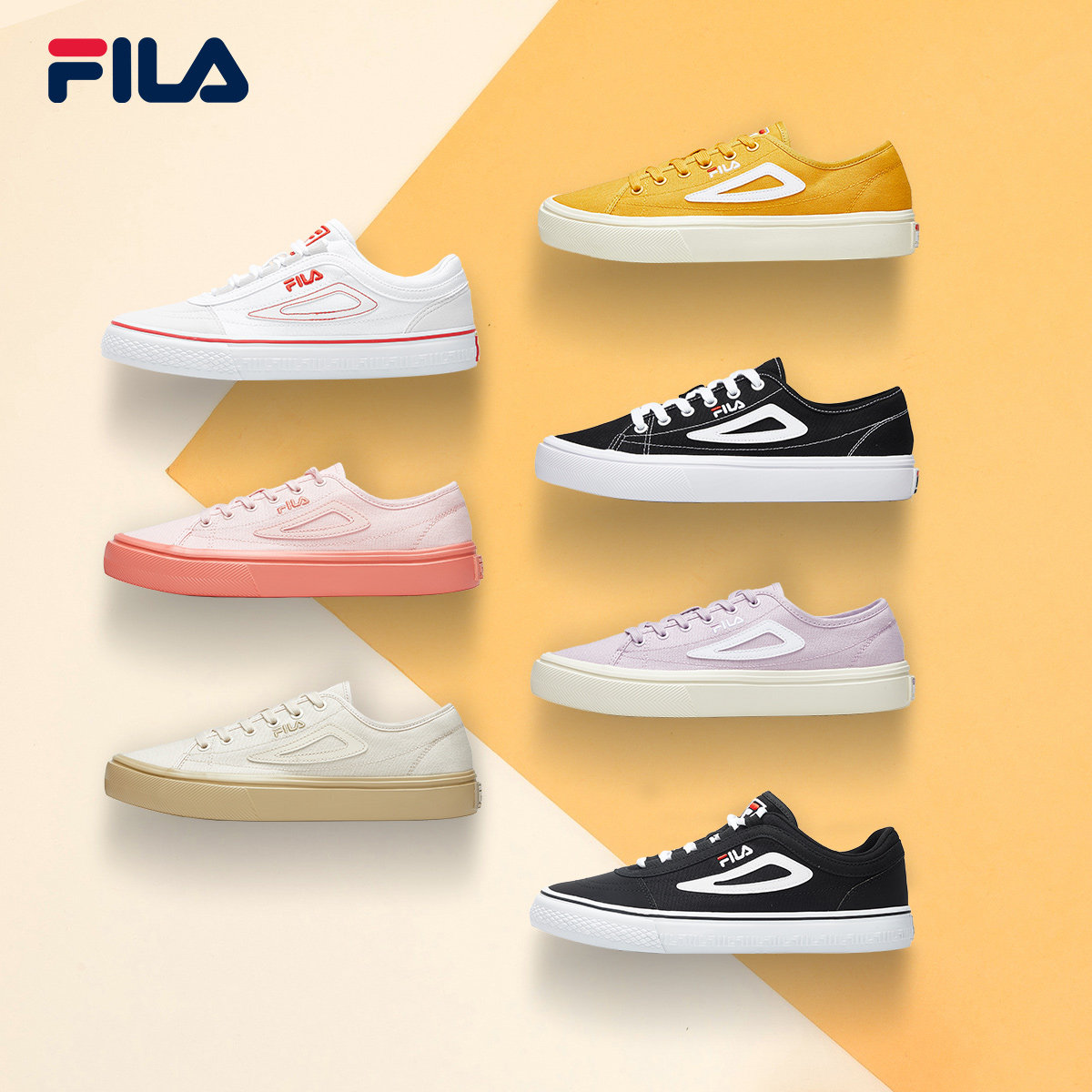 filafusion斐乐潮牌女鞋帆布鞋2022夏季增高休闲鞋运动鞋海星鞋