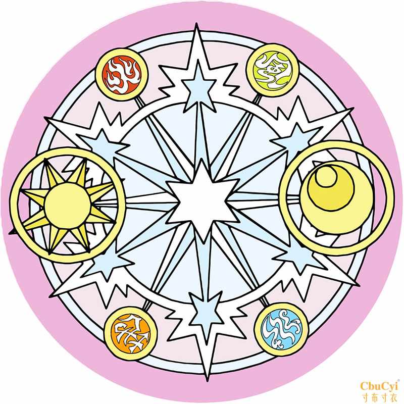 魔卡少女樱百变小樱库洛魔法阵动漫电脑椅垫卧室床边地毯地垫现货|ruв категории домашний ткань, ковер - от Buy2taobao.com для оказания профессиональной услуги покупки агента Taobao