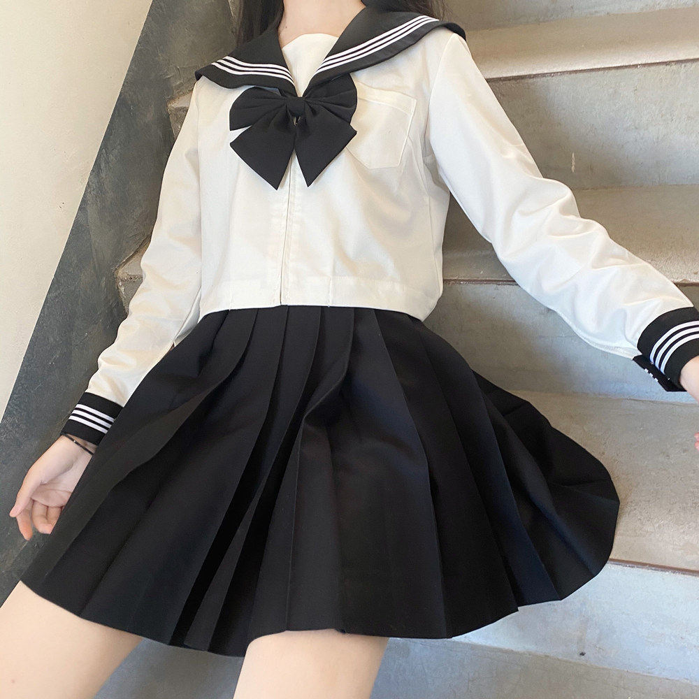 jk制服裙正版海军风