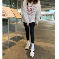 孕妇打底裤鲨鱼皮春秋款外穿瑜伽孕妇裤冬季加绒加厚潮妈秋冬春装