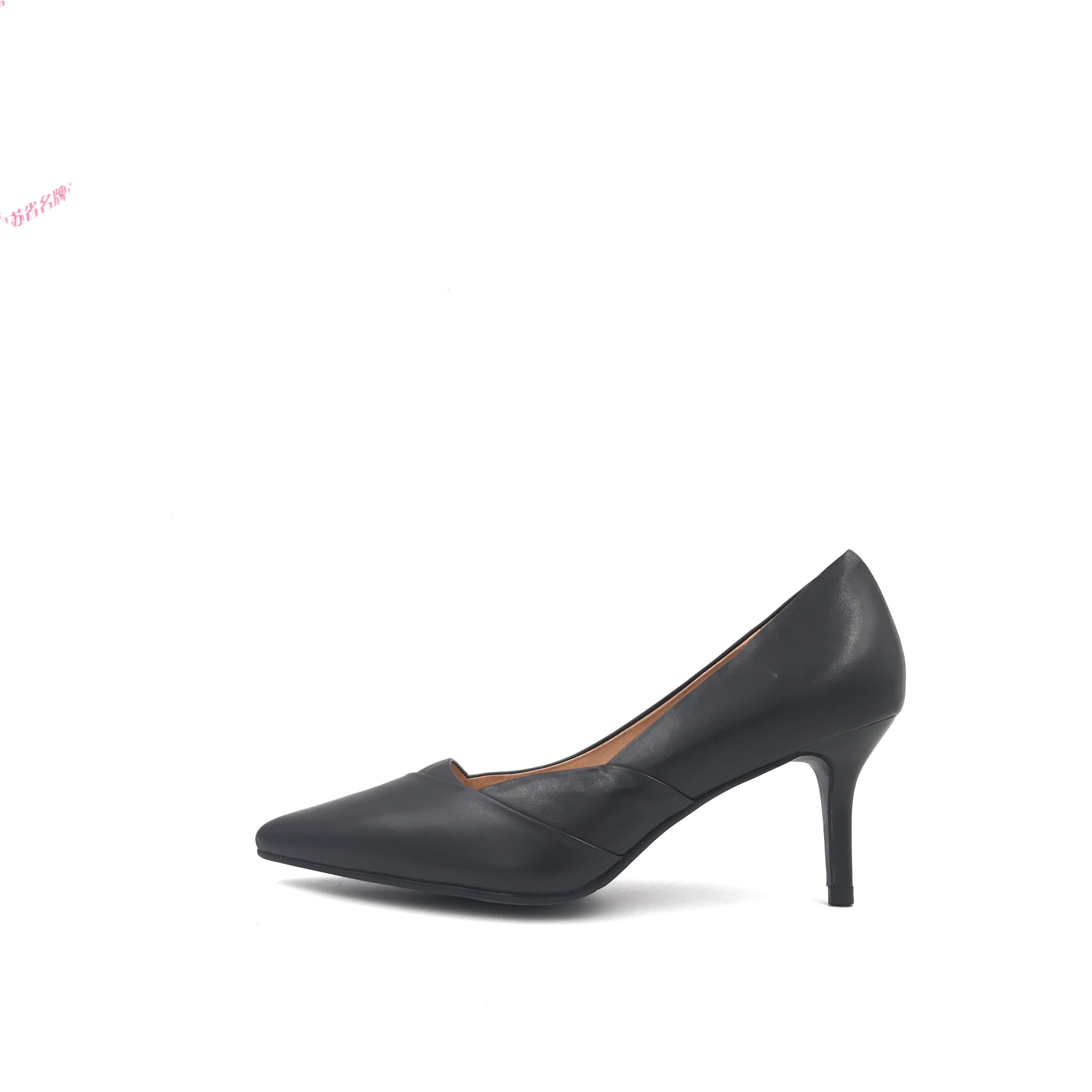 菱光女鞋通勤蝴蝶结平底单鞋尖头水钻复古浅口b192a1058 | 伊范儿时尚