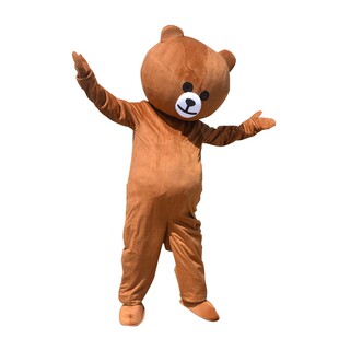 布朗熊人偶服装
