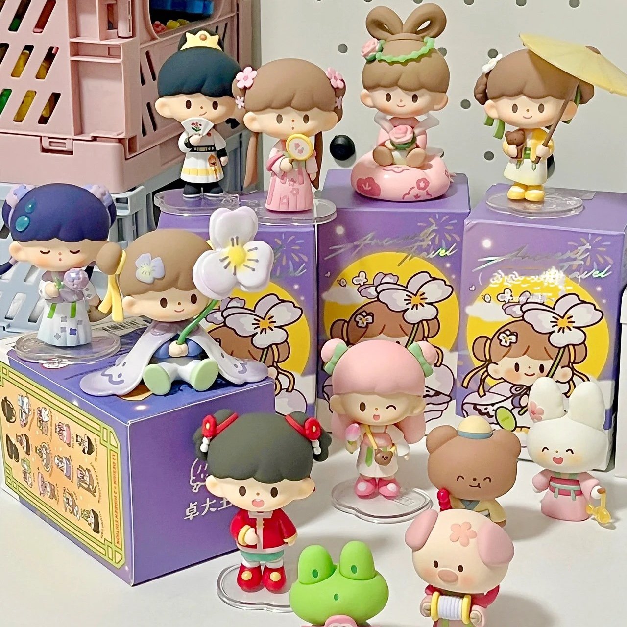 正版现货卓大王古风穿越系列盲盒国潮中国风潮玩手办摆件女生礼物