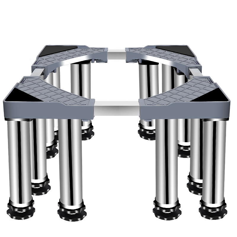 品牌通用加高不锈钢脚全自动滚筒洗衣机底座垫高支架子冰箱架托架