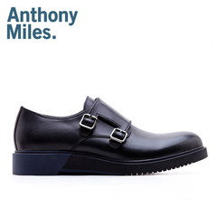 anthony miles2016秋冬新款 Burrell男鞋 时尚舒适真皮商务休闲鞋