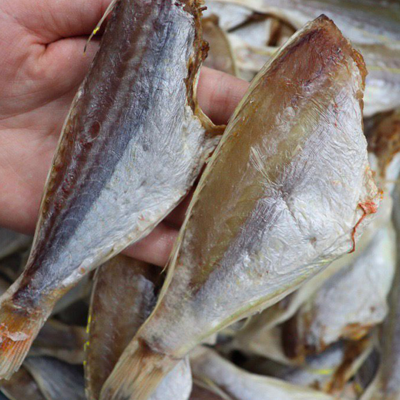 广东红三红杉鱼咸鱼干无头海鲜水产干货金线鱼干渔家自晒衫500克