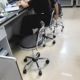 吧台椅升降靠背椅医院实验室椅美容凳铁艺吧椅车间工作凳滑轮凳子