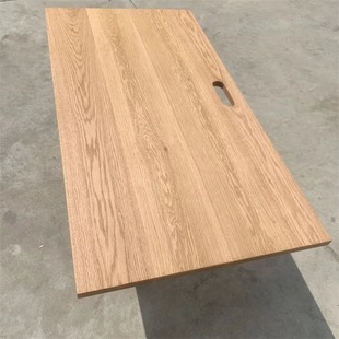 榆木板原木实木吧台板木板定制大板办公松木板整张桌窗工作台餐桌