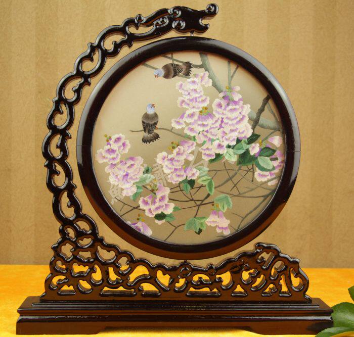 双面绣摆件礼品