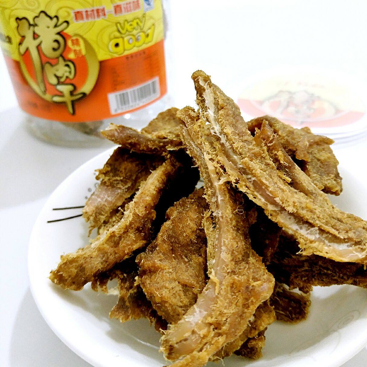 福建特产罗源湾五香猪肉干120g包装厂家直销休闲零食满4瓶包邮