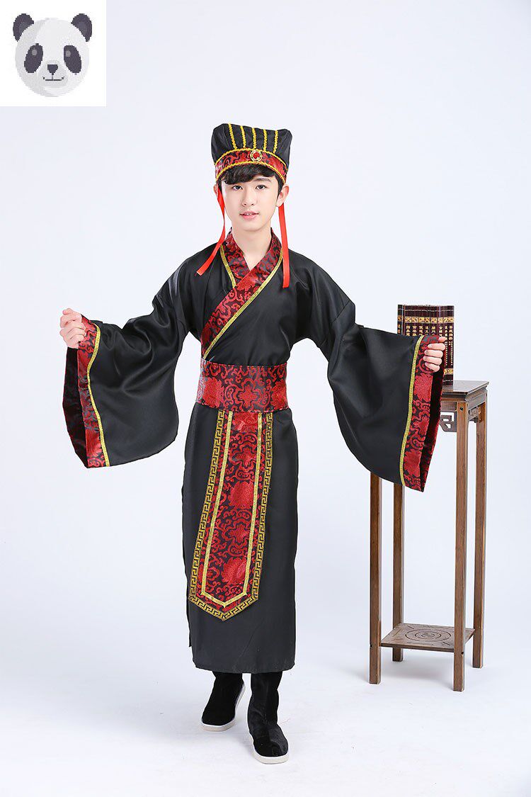 儿童古装曹操刘备关羽张飞诸葛亮演出服三国服装三国演义同款侠客