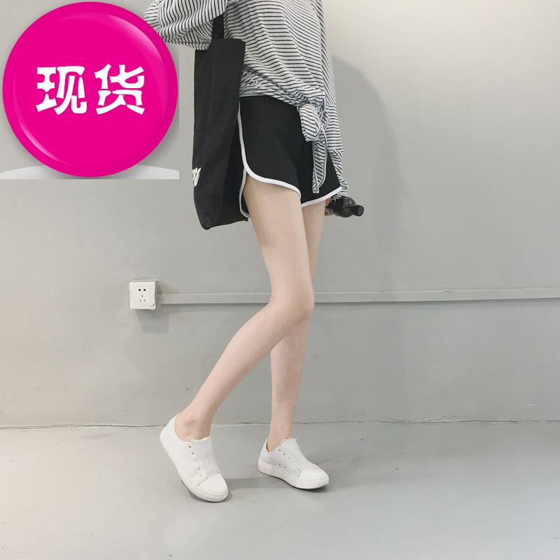 運動短褲女ins潮 外22穿緊身運動褲女外穿  彈力褲頭沙灘褲寬松家在類目 女裝/女士精品, 褲子, 休閒褲中 - 來自Buy2taobao.com提供專業的淘寶代購服務