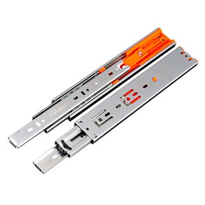 bluware德国百隆威尔阻尼缓冲3三节轨道橱柜抽屉滑轨静音滚珠导轨