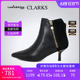 Clarks其乐女鞋2024春秋舒适气质高帮踝靴 Violet55 Zip海外现货