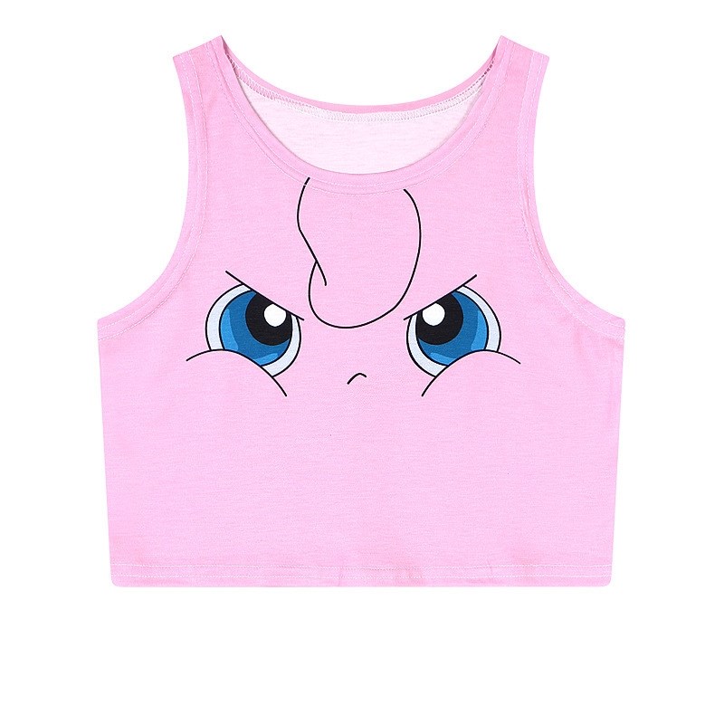 Pokemon Crop Top Women cartoon Camis Sailor Moon Pikachu在類目 女裝/女士精品, T恤中 - 來自Buy2taobao.com提供專業的淘寶代購服務
