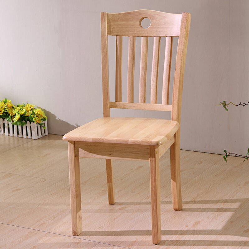 木头靠背椅子家用简约现代