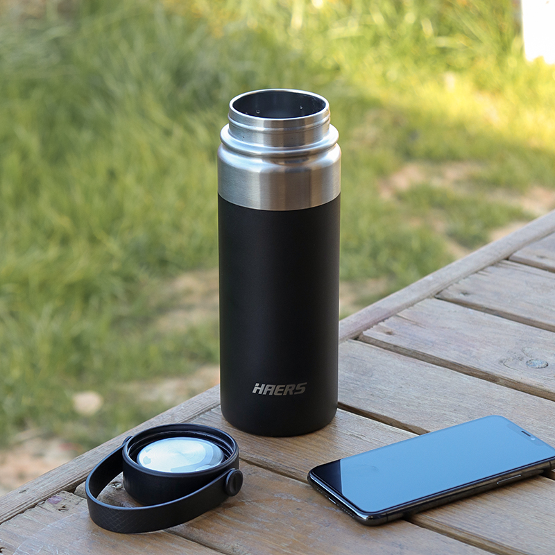哈尔斯保温杯男生便携户外运动杯不锈钢大容量水杯子1000ml