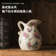 美式陶瓷花瓶复古中式青花瓷客厅高级欧式软装饰品艺术法式摆件