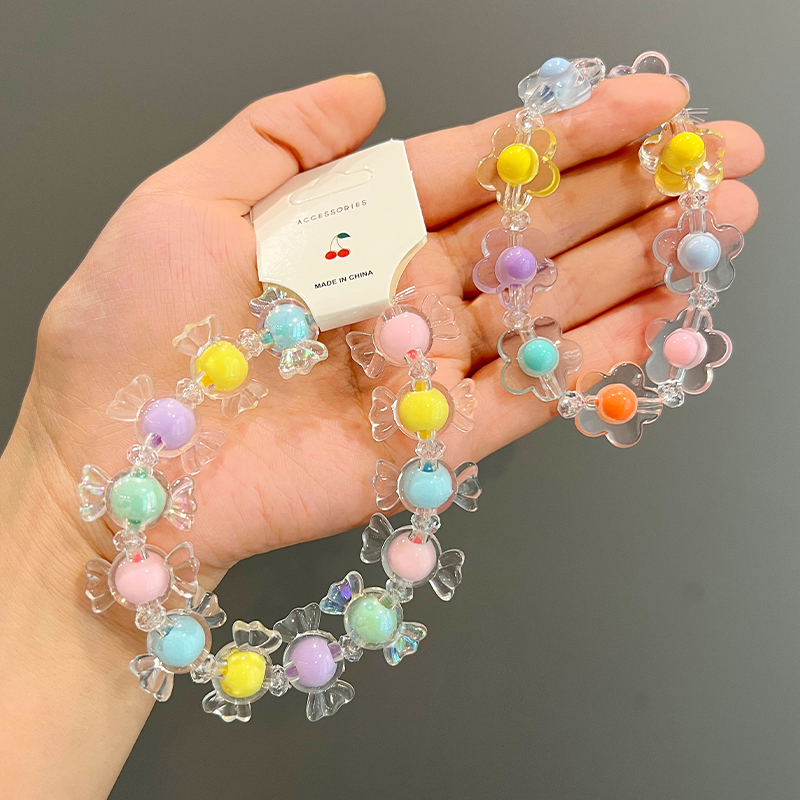 糖果色的手链不可食噢～～_什么值得买