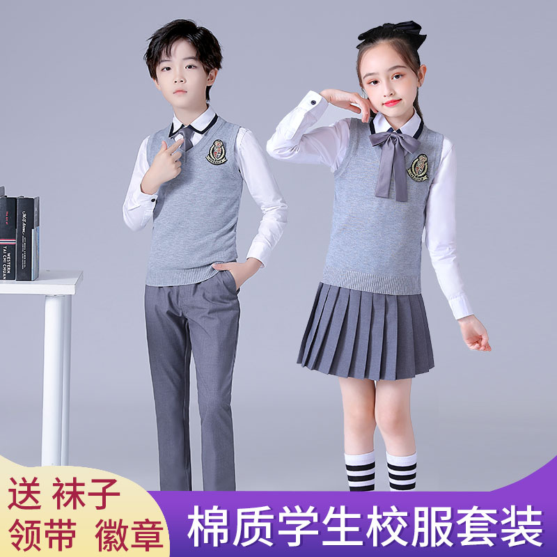 中小学生大合唱演出服装儿童诗歌朗诵服校服幼儿园服歌咏比赛班服