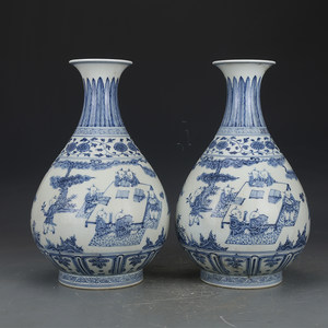 仿古瓷器玉壶春瓶图片