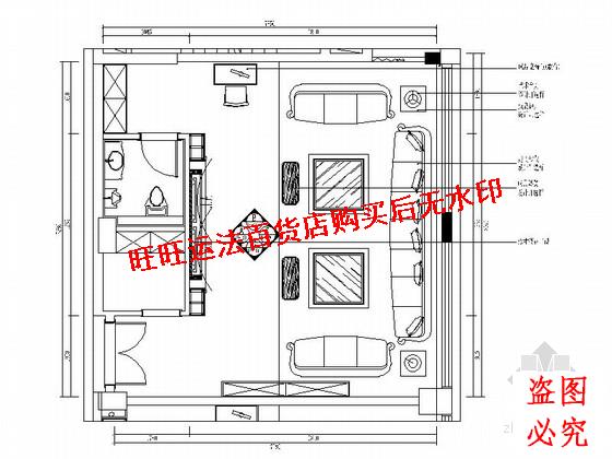 特色音乐会所包厢装修cad图纸（含效果）室内设计装修dwg图