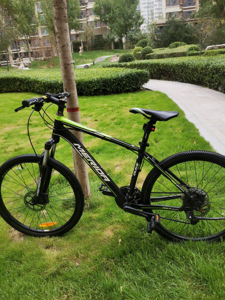二手山地车自行车美利达公爵500 27速油刹17车架26轮胎成色好正品