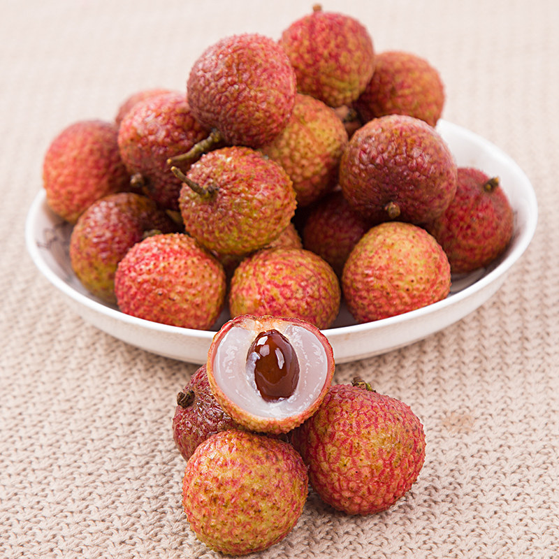 正宗海南妃子笑荔枝5斤当季新鲜水果现摘先发超甜薄皮