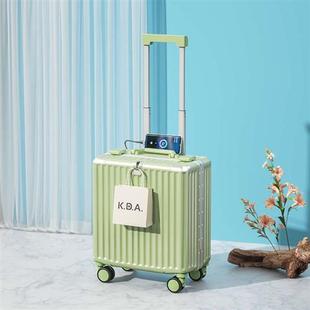 多功能行李箱18寸可登机女生高颜值小型迷你号男20密码拉杆旅行箱