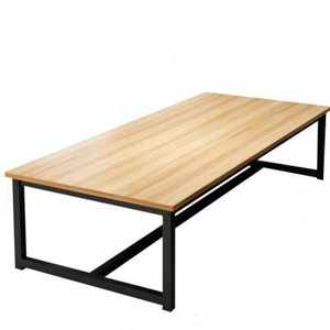 会议桌长桌简约现代桌椅组合长方形洽谈桌简易工作台长条桌办公o