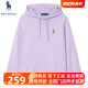 DIV.POLO保罗女士卫衣连帽2024春新品商务休闲上衣体恤LB0133305