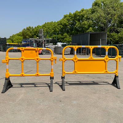 市政工程施工建筑工地车间厂房马路隔离塑料移动围栏护栏铁马胶马